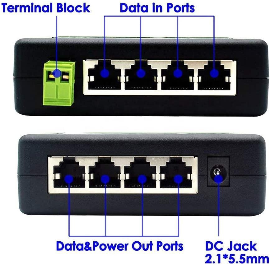 4 Port Poe Panel Injector price