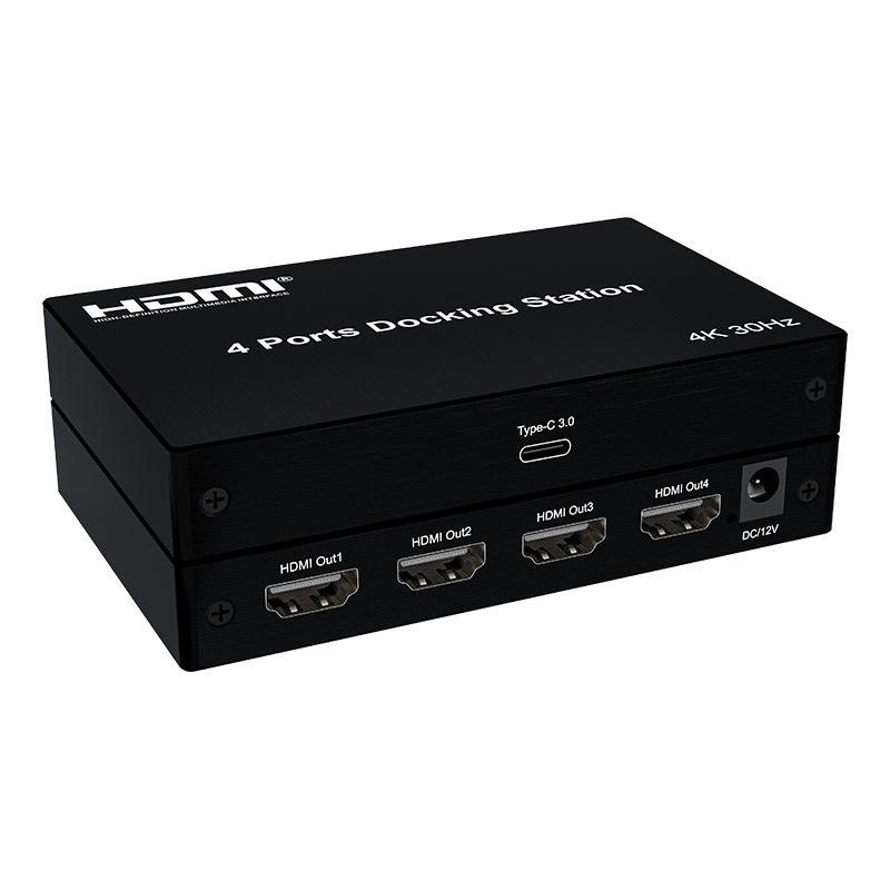 Gorsaf Docio Porthladdoedd HDMI 4