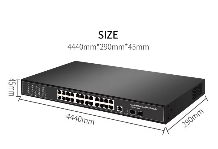 Managed Gigabit Poe Swtich factory