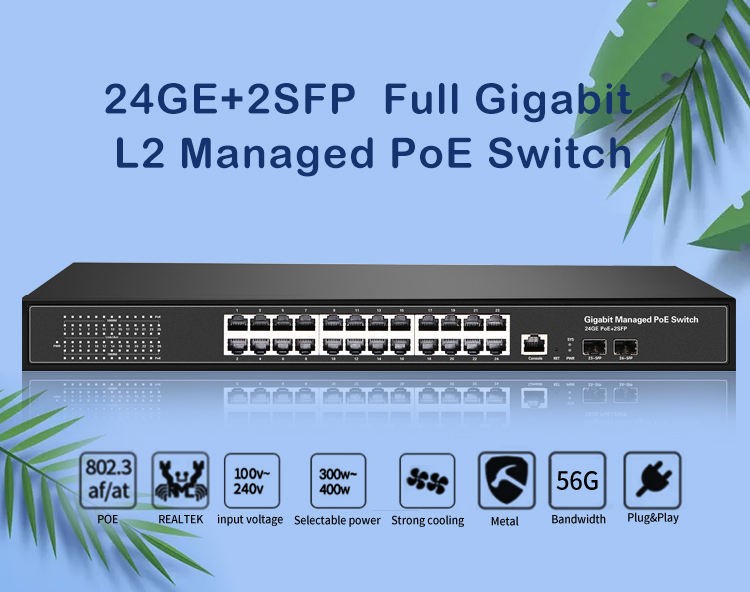 Managed Gigabit Poe Swtich high quality